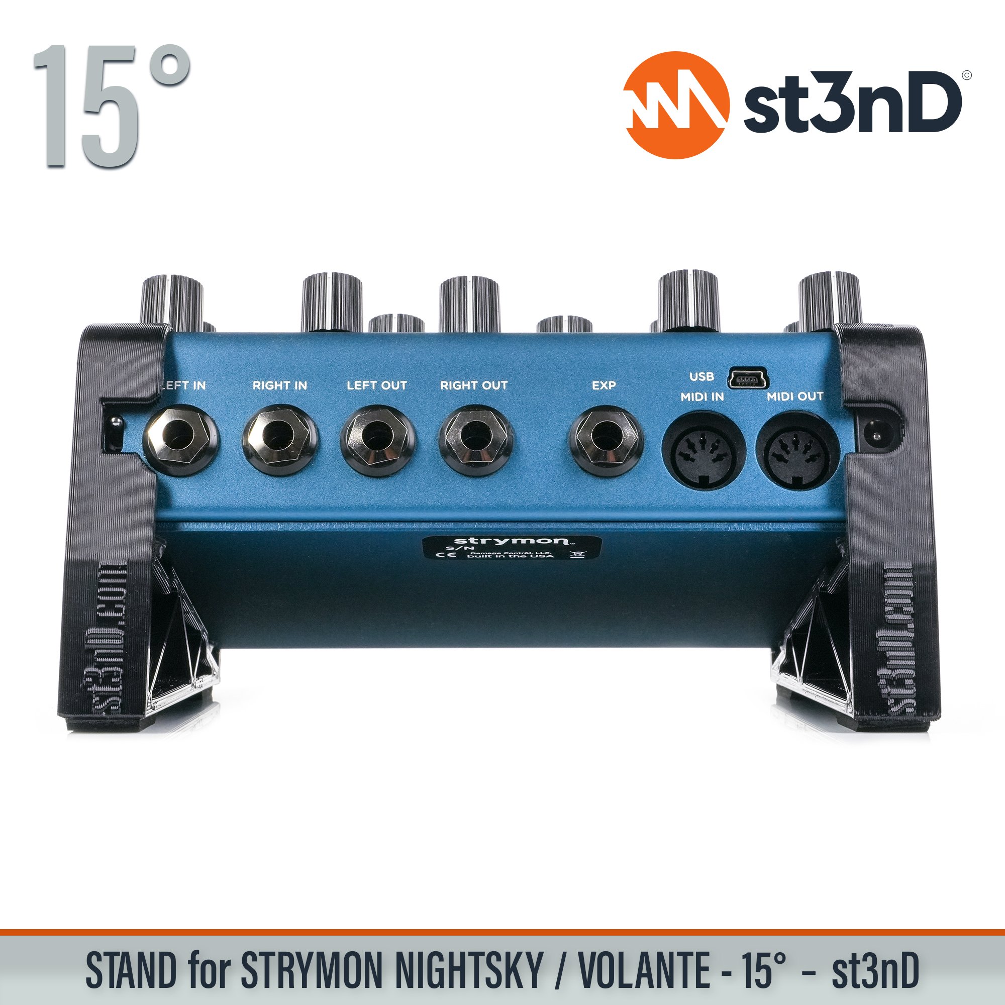 portable roland synth st3nD stable stand strong STRYMON FX PEDALS sturdy tilted STRYMON EFFECTS PEDALS STRYMON NIGHTSKY REVERB STRYMON VOLANTE DELAY STRYMON PEDALS