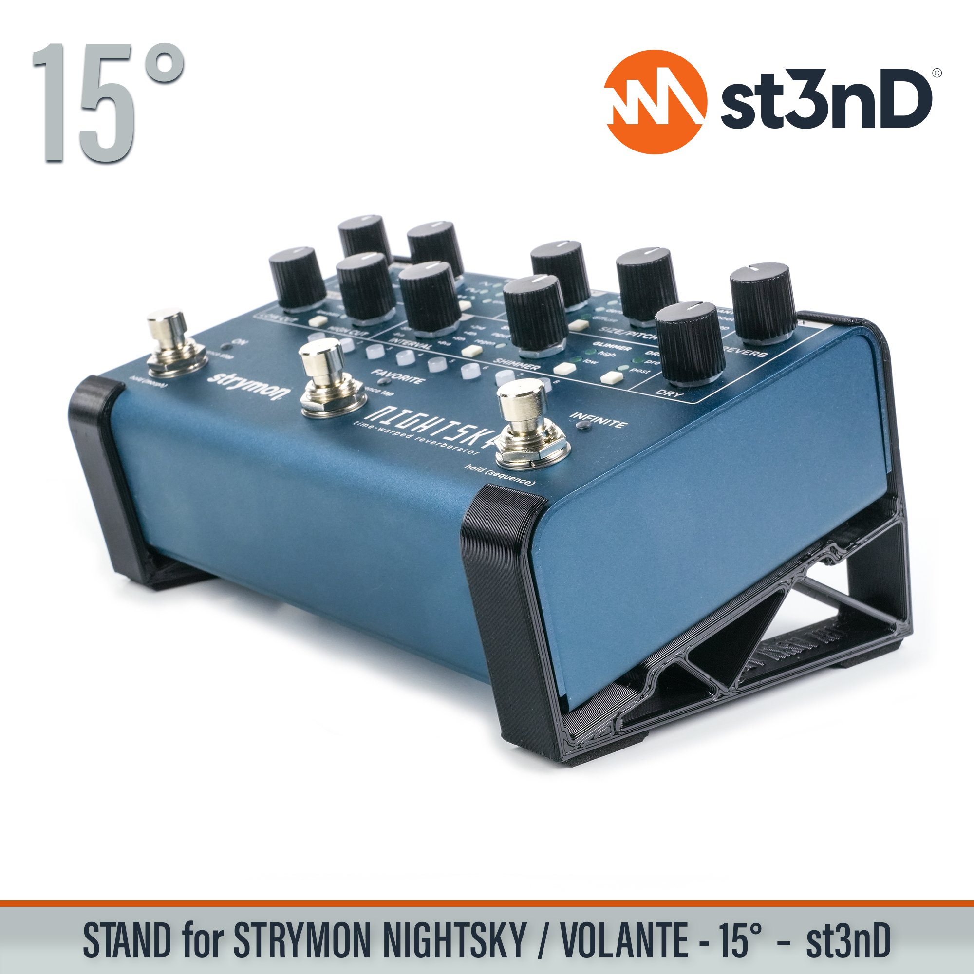 portable roland synth st3nD stable stand strong STRYMON FX PEDALS sturdy tilted STRYMON EFFECTS PEDALS STRYMON NIGHTSKY REVERB STRYMON VOLANTE DELAY STRYMON PEDALS