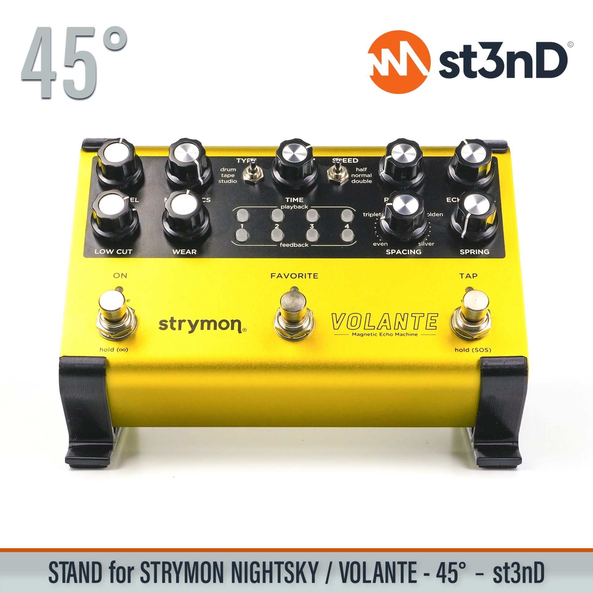 portable synth st3nD stable stand strong STRYMON EFFECTS PEDALS STRYMON FX PEDALS STRYMON NIGHTSKY REVERB STRYMON PEDALS STRYMON VOLANTE DELAY sturdy tilted