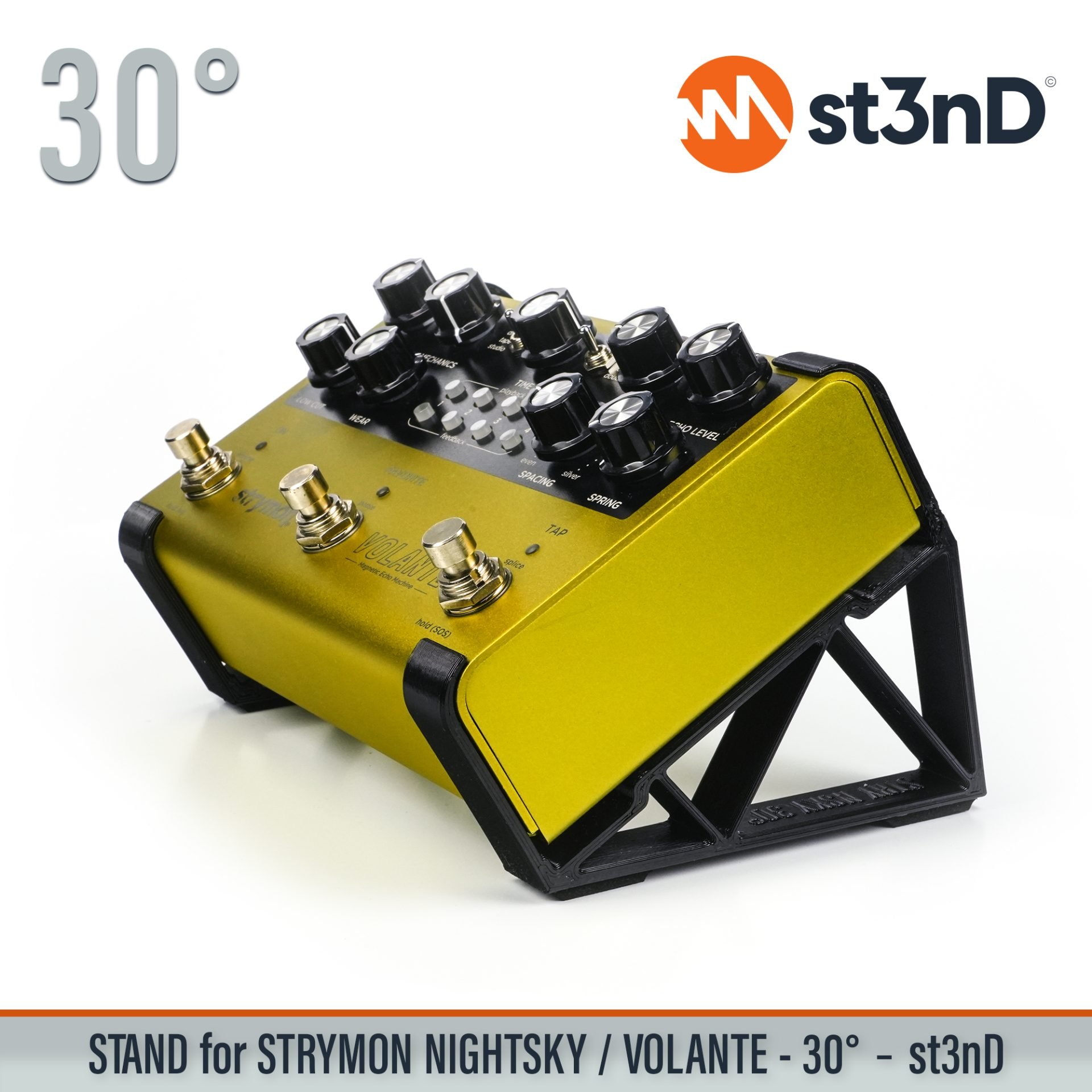 portable fx pedal st3nD stable stand strong STRYMON EFFECTS PEDALS STRYMON FX PEDALS STRYMON NIGHTSKY REVERB STRYMON PEDALS STRYMON VOLANTE DELAY sturdy tilted