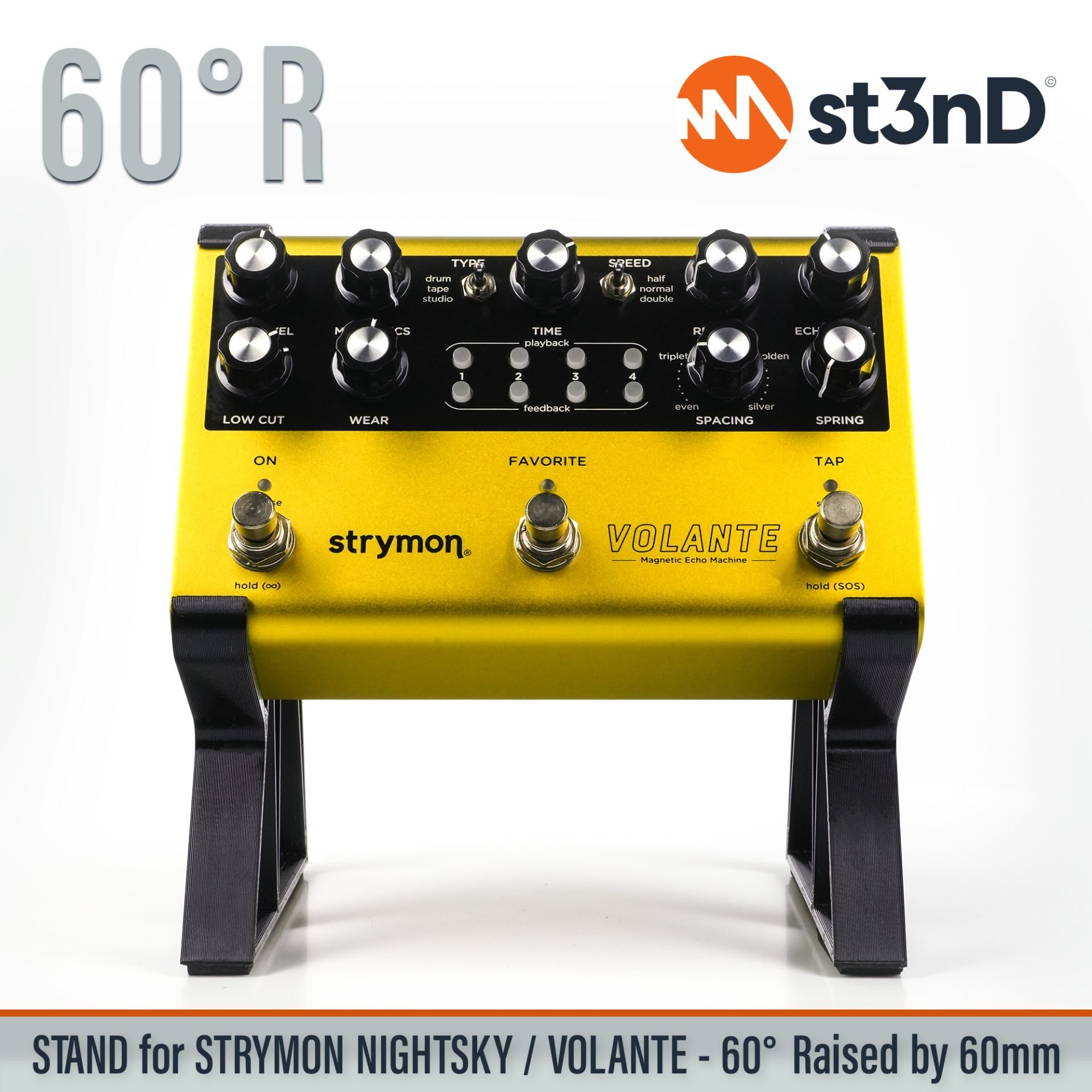 portable synth st3nD stable stand strong STRYMON EFFECTS PEDALS STRYMON FX PEDALS STRYMON NIGHTSKY REVERB STRYMON PEDALS STRYMON VOLANTE DELAY sturdy tilted