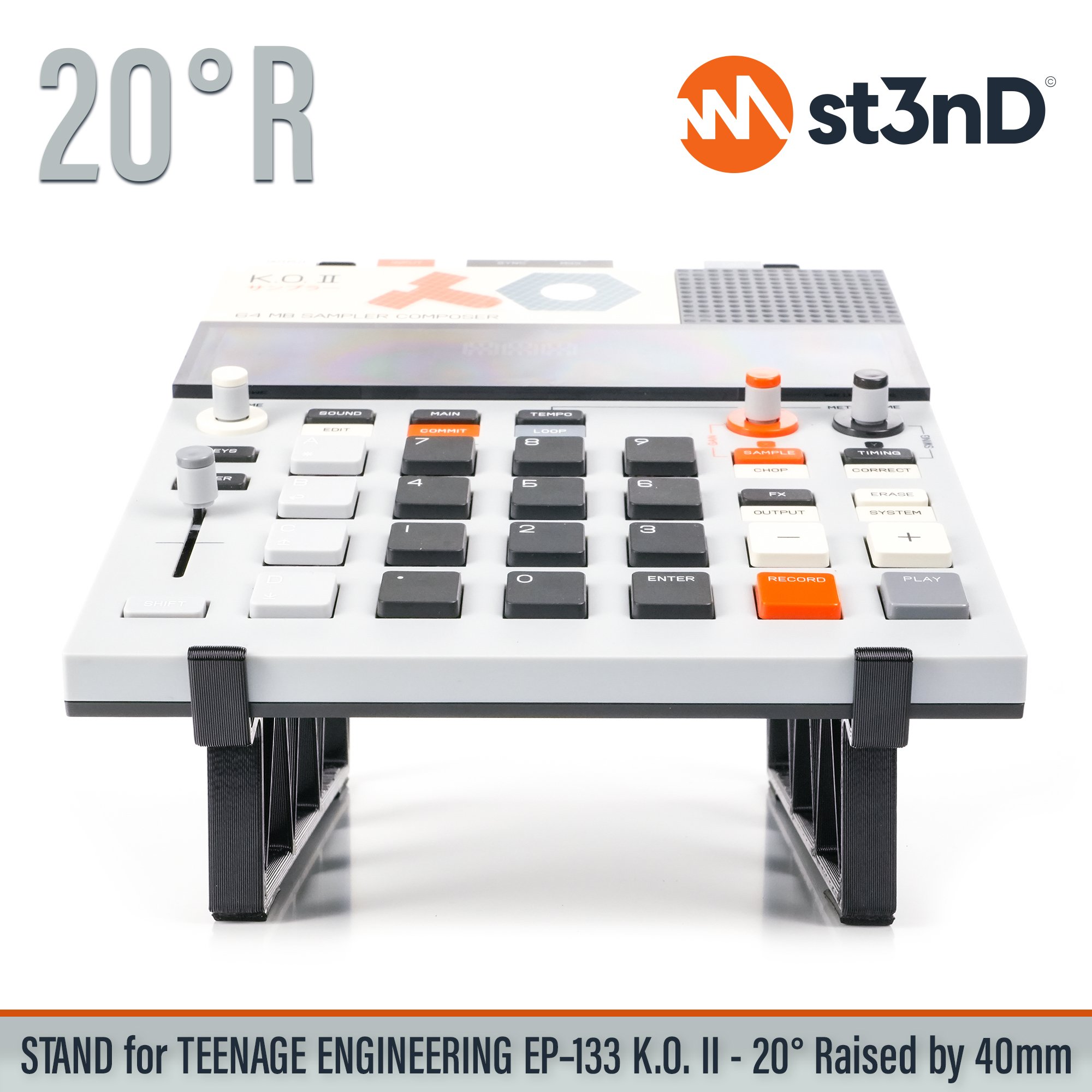 EP-1320 MEDIEVAL EP-133 KO II portable st3nD stable stand strong sturdy Teenage Engineering tilted