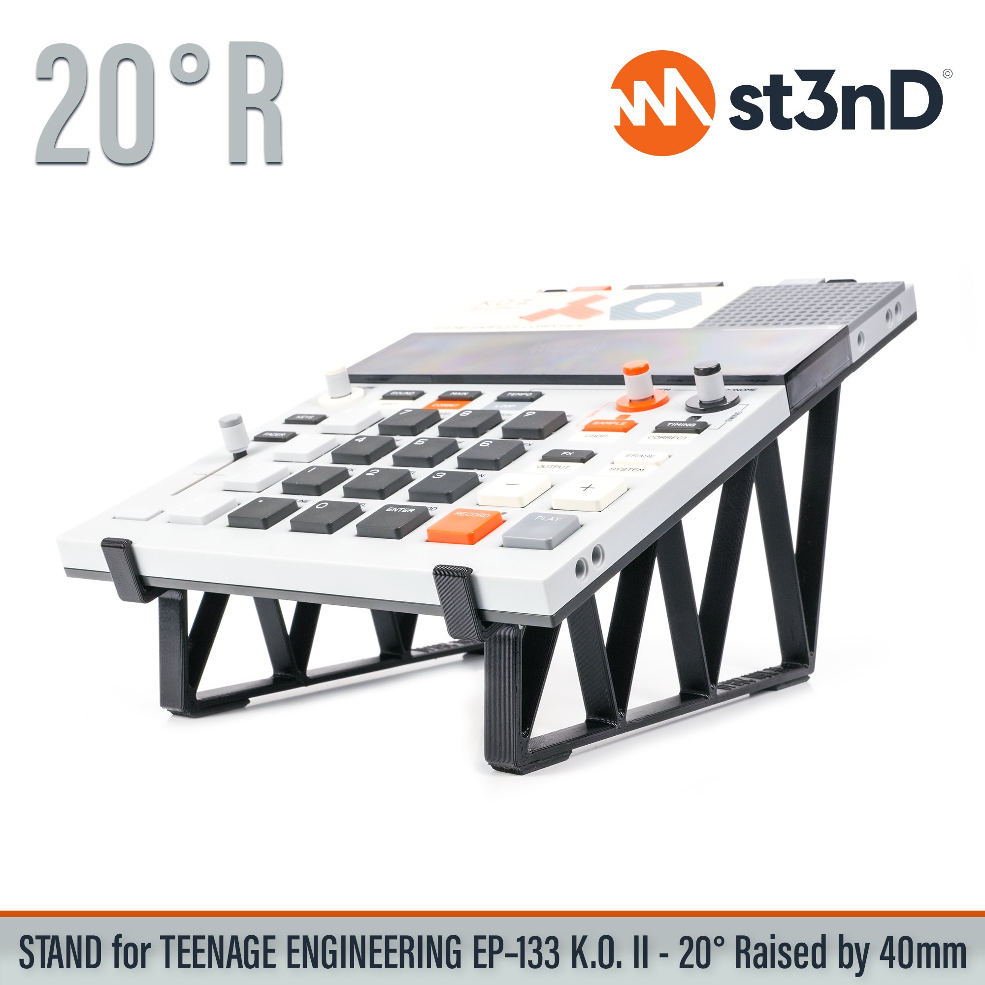EP-1320 MEDIEVAL EP-133 KO II portable st3nD stable stand strong sturdy Teenage Engineering tilted
