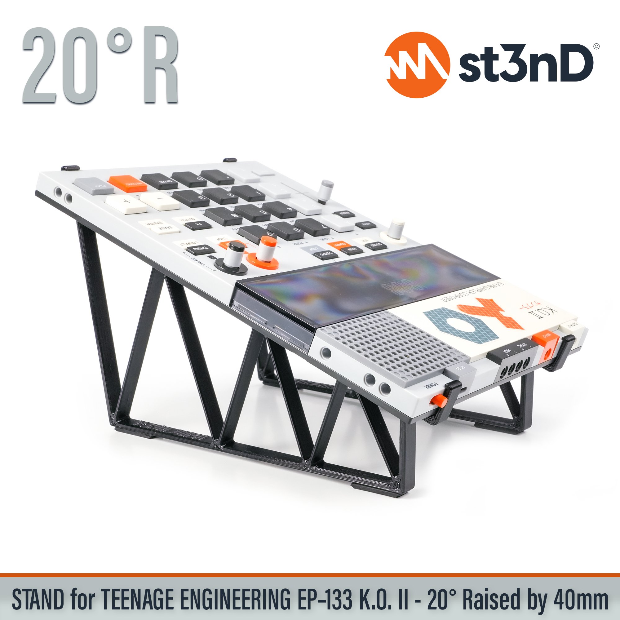 EP-1320 MEDIEVAL EP-133 KO II portable st3nD stable stand strong sturdy Teenage Engineering tilted