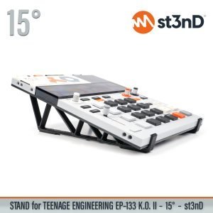 st3nD 3D printed stand for Teenage Engineering EP-133 K.o. II / EP-1320 Medieval -15 degree