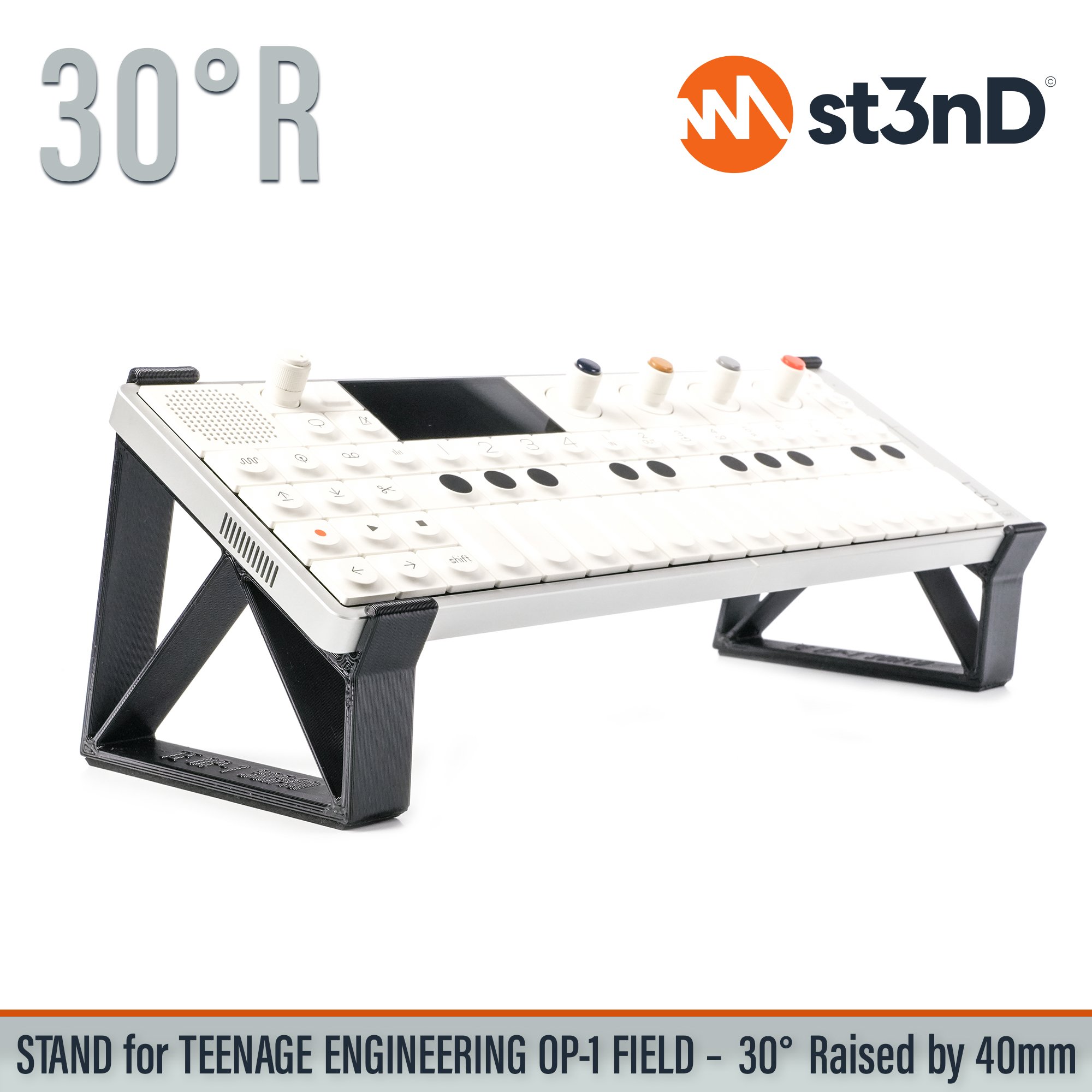 Teenage Engineering OP-1 Field / OP-XY- 30° STAND - Raised (by 