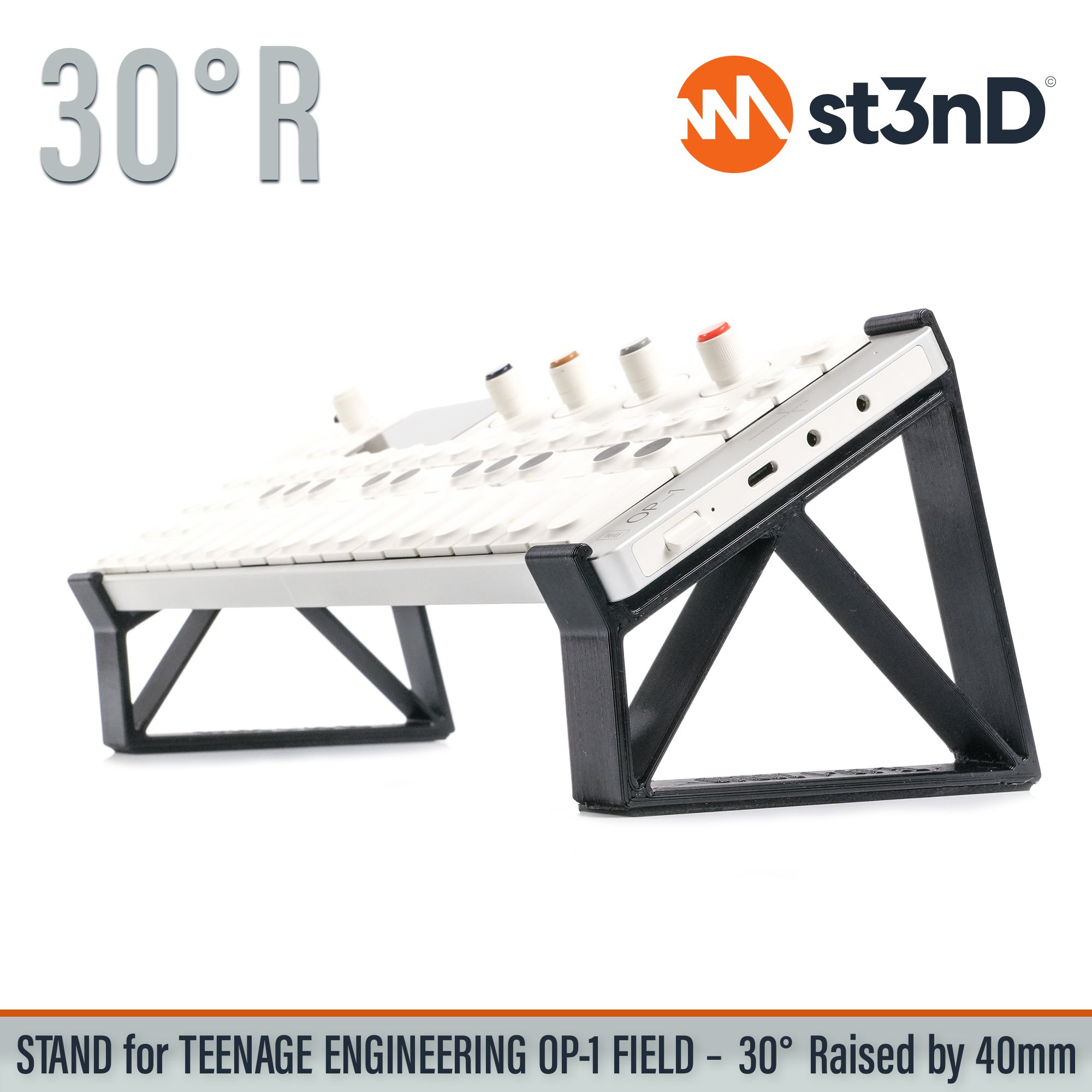 OP-1 Field OP1 Field portable st3nD stable stand strong sturdy Teenage Engineering Teenage Engineering OP-1 Field tilted