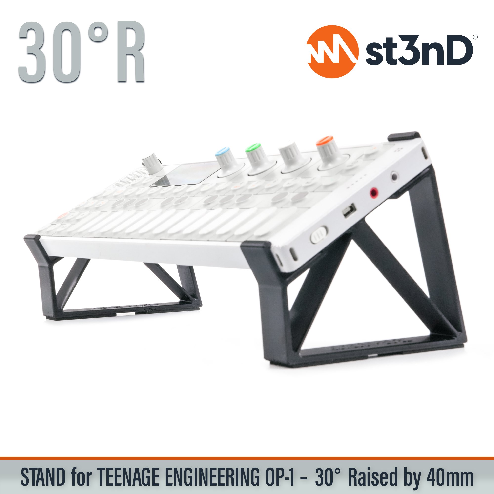 portable st3nD stable stand strong sturdy Teenage Engineering tilted Teenage Engineering OP-1 OP-1 OP1