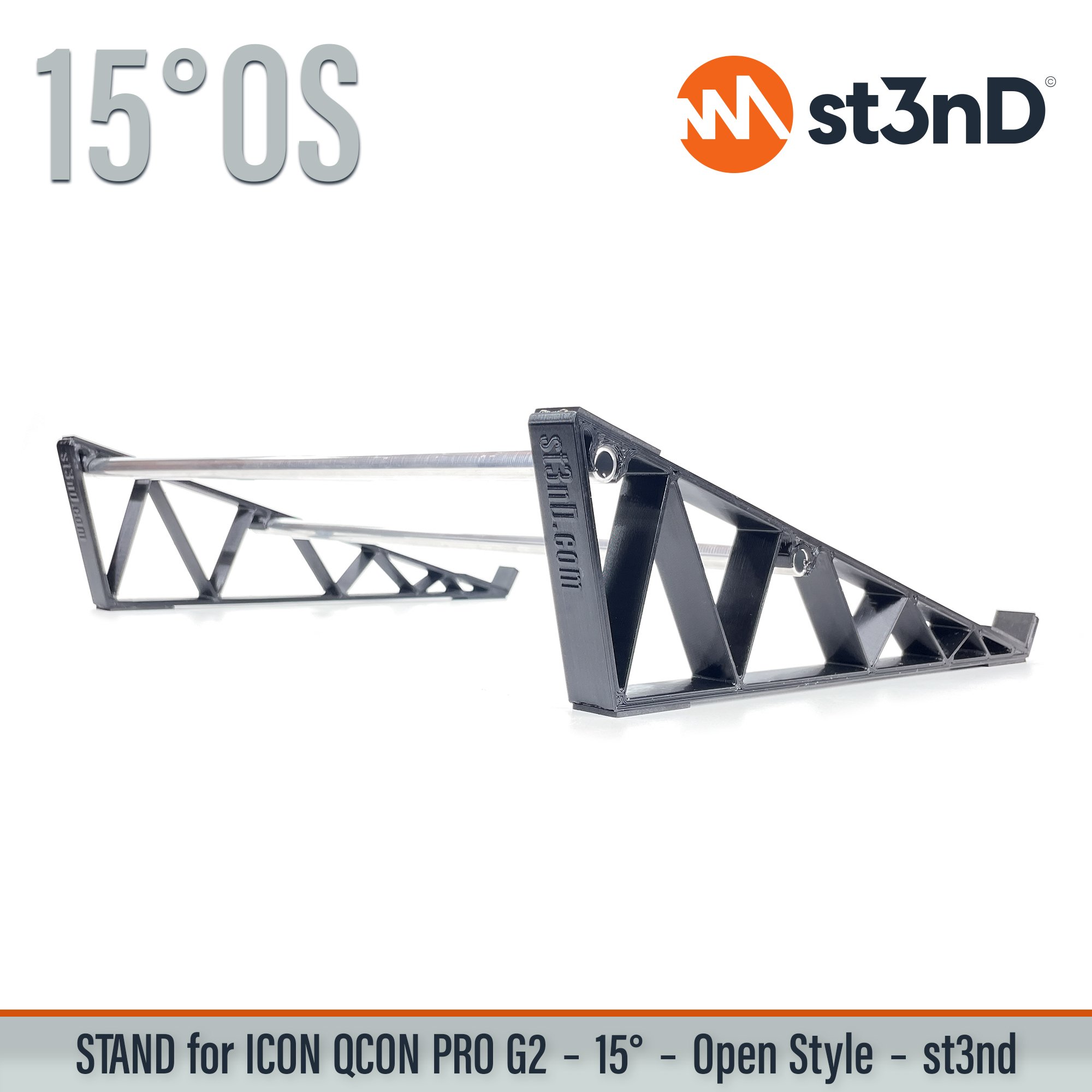 icon midi device platform nano portable st3nD stable stand strong sturdy tilted iCON QCon Pro G2 icon audio