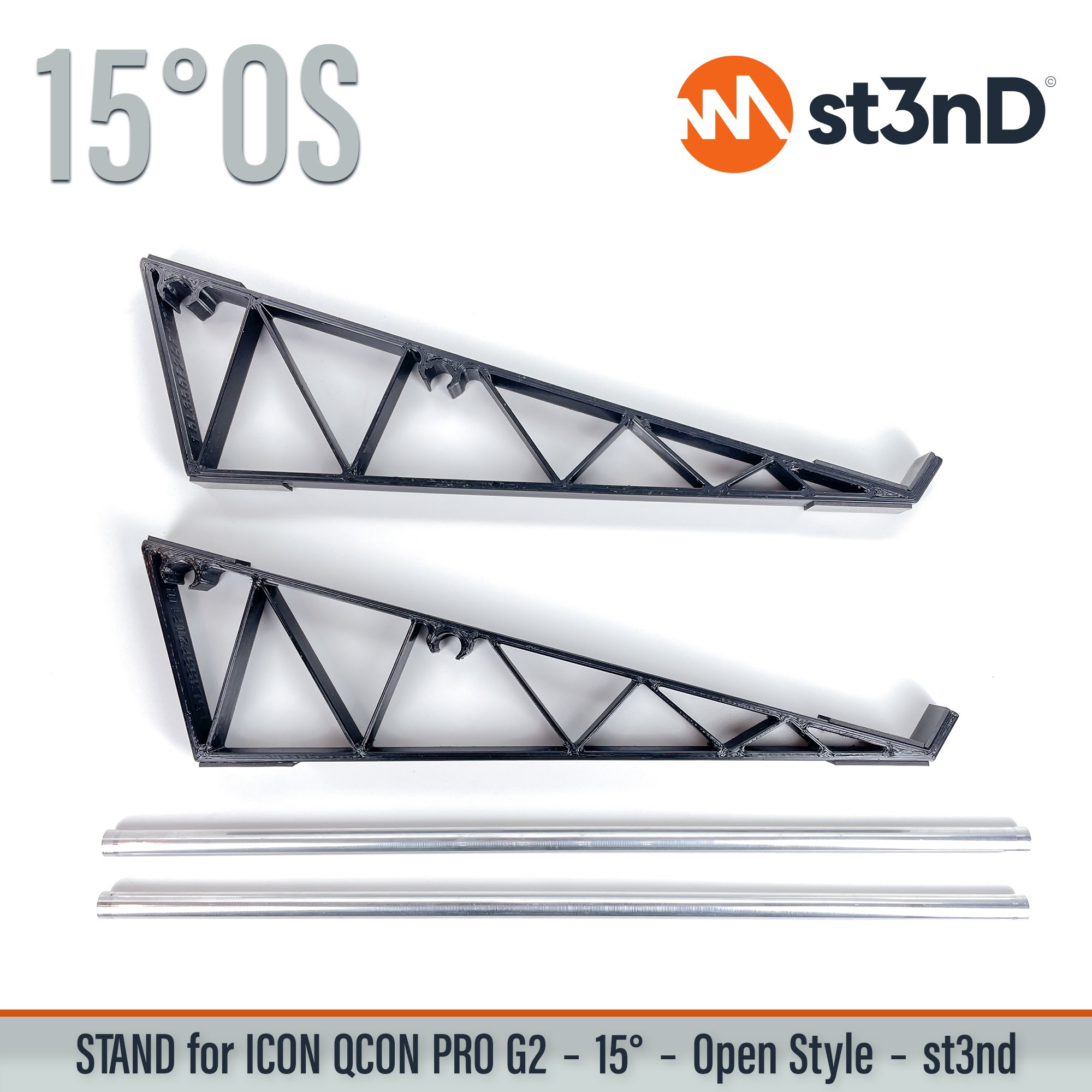 icon midi device platform nano portable st3nD stable stand strong sturdy tilted iCON QCon Pro G2 icon audio