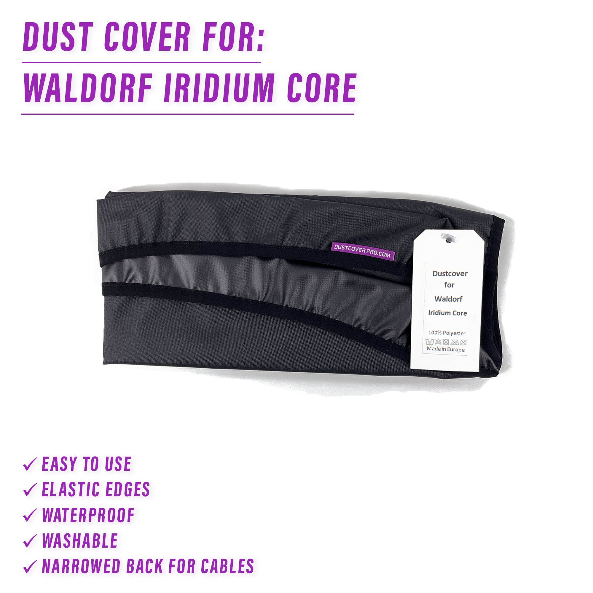 waldorf iridium core dust cover