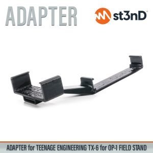 Close-up of the legs of the st3nD Adapter for Teenage Engineering TX-6 for OP-1 Field / Op-xy