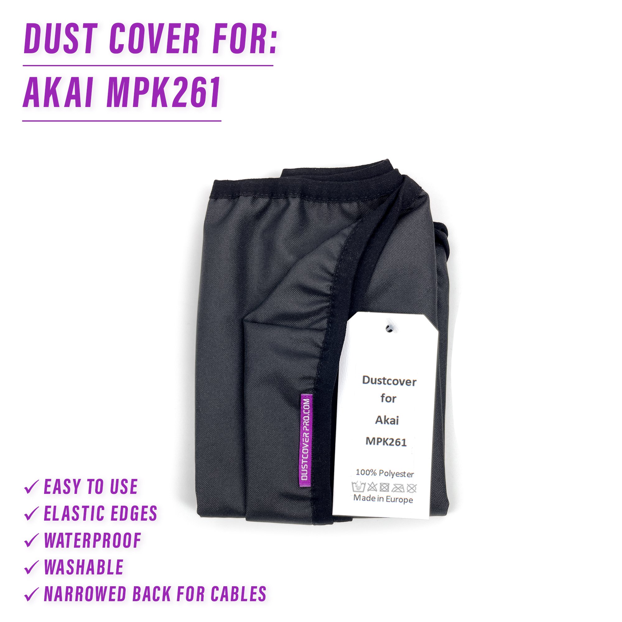 akai cover dustcover dustcoverpro elastic protection synth waterproof AKAI MPK261 MPK261