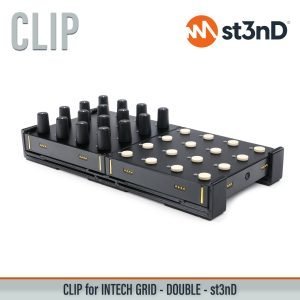 st3nD Clip for Intech Studio Grid, Double (INTECH GRID)
