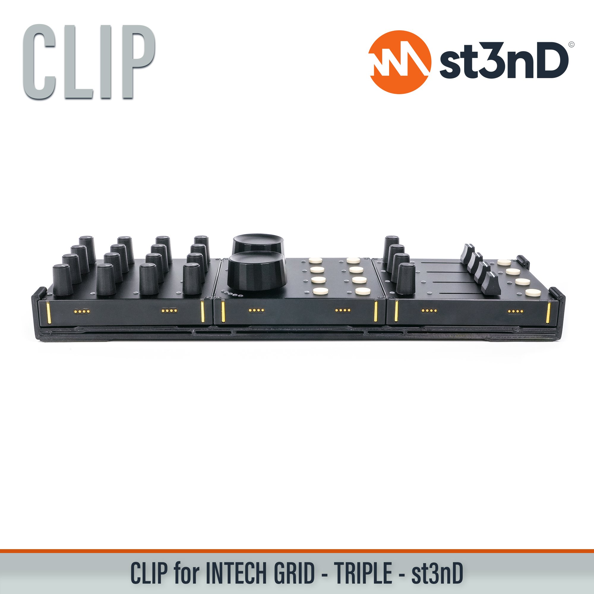 BU18 dj equipment EF44 EN16 INTECH GRID INTECH STUDIO GRID midi controller PBF4 PO16 portable st3nD stable stand strong sturdy synth accessory TEK2 tilted VSN1