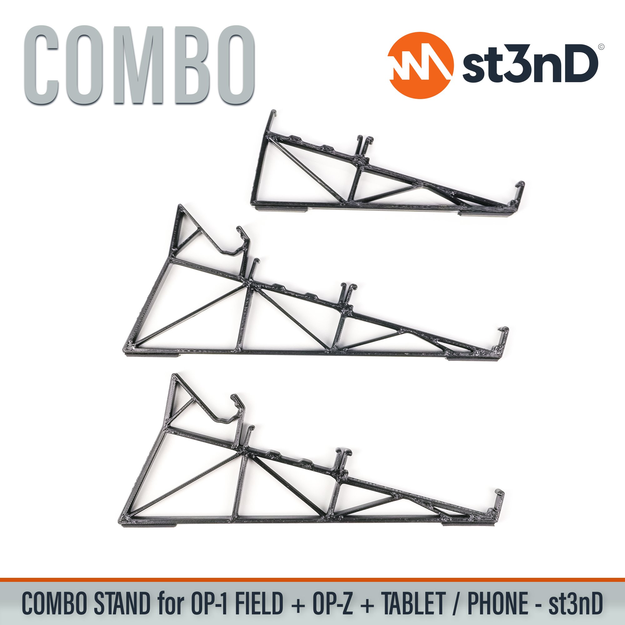 Android Tablet Apple iPad OP-1 Field portable st3nD stable stand strong sturdy TE OP-Z Teenage Engineering tilted Apple iPhone Android Phone