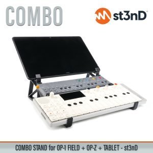st3nD combo 3D printed stand for Teenage Engineering OP-1 Field/op-xy + Op-z + TABLET/iPad (TE OP-Z)