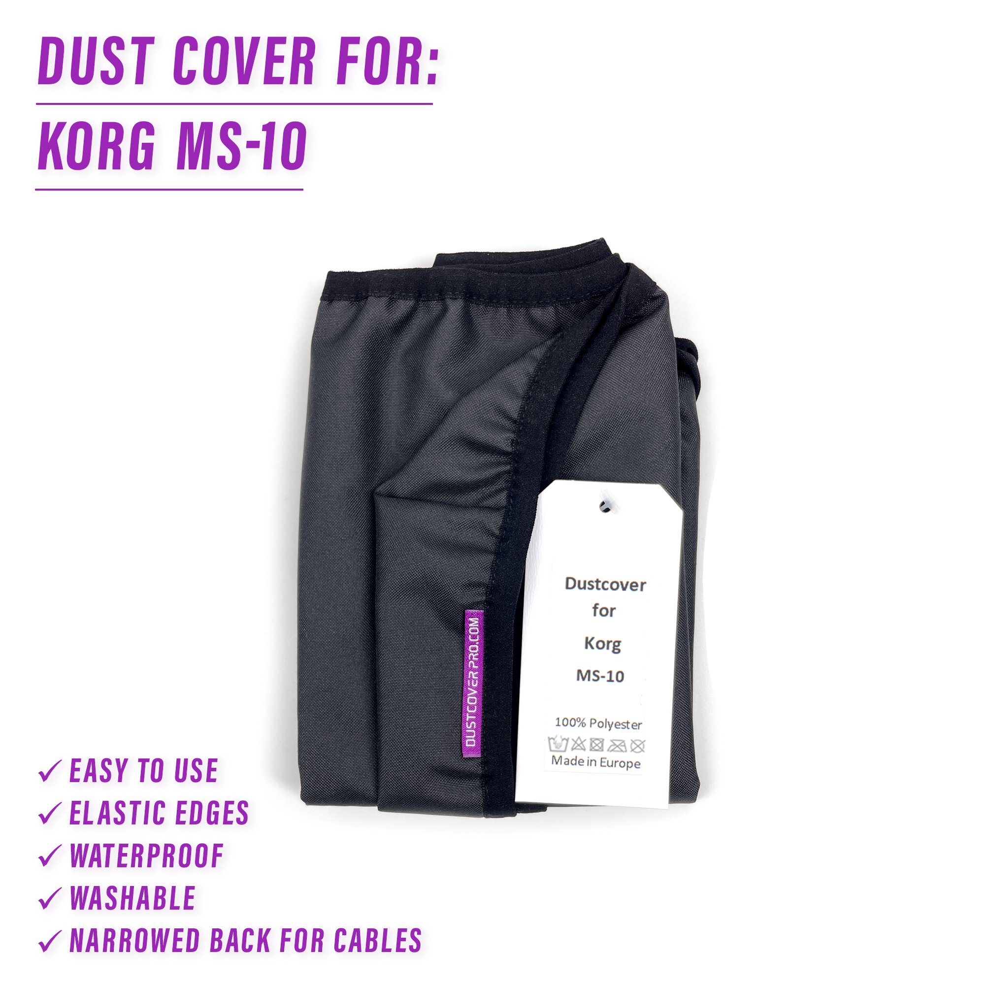 dust cover dustcover dustcoverpro elastic korg KORG MS-10 MS-10 synth synth protection water resistant waterproof