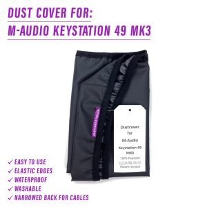 st3nD dust cover for M-Audio Keystation 49 Mk3, alternate product photo (synth)