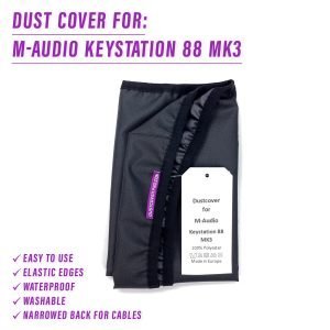 st3nD dust cover for M-Audio Keystation 88 Mk3, alternate product photo (synth)