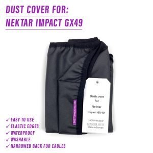 st3nD dust cover for Nektar Impact GX49, alternate product photo (synth)