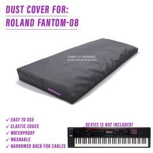 st3nD dust cover for Roland Fantom-08 (synth)