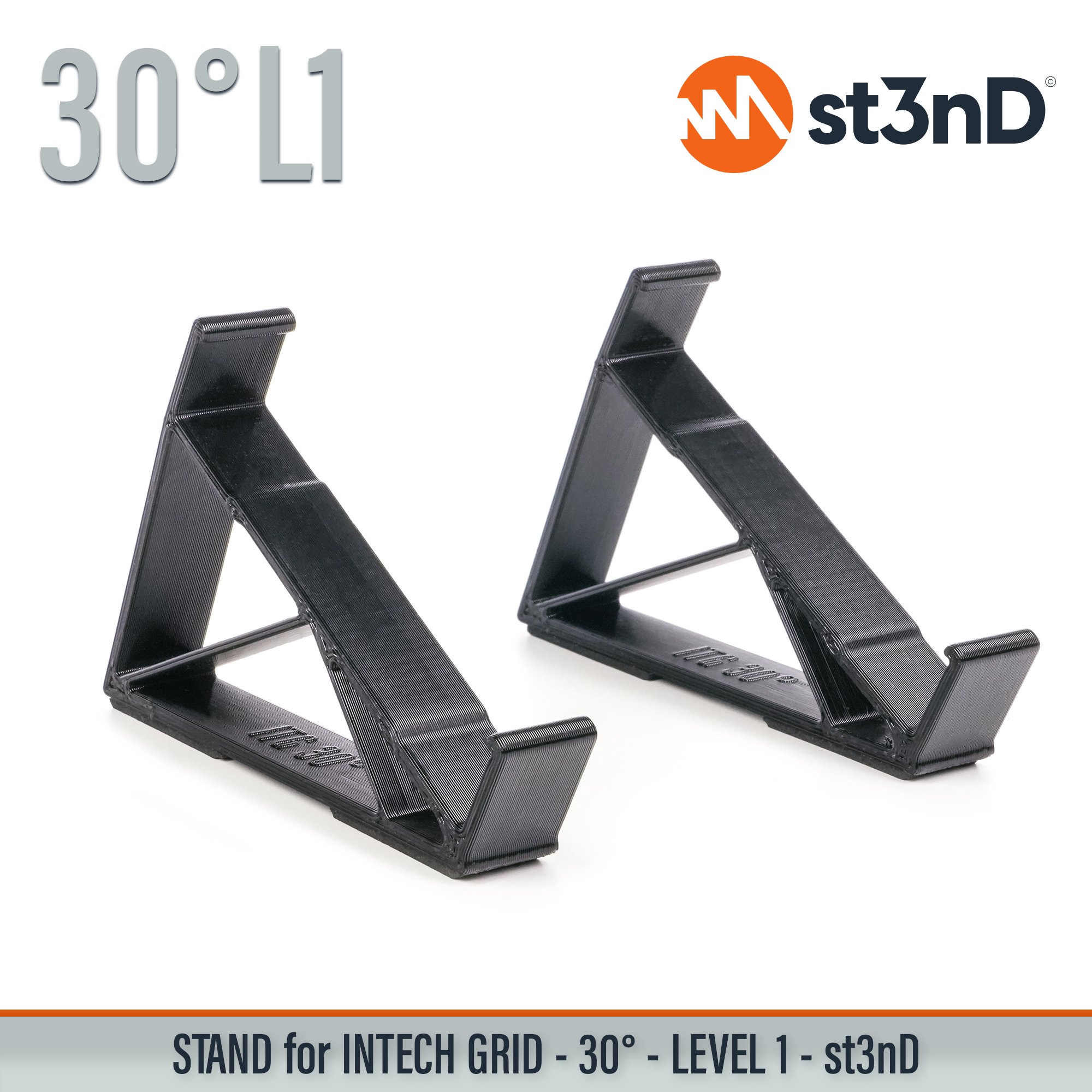 portable st3nD stable stand strong sturdy synth accessory tilted INTECH STUDIO GRID INTECH GRID MIDI CONTROLLER PBF4 EN16 TEK2 PO16 BU18 EF44 VSN1