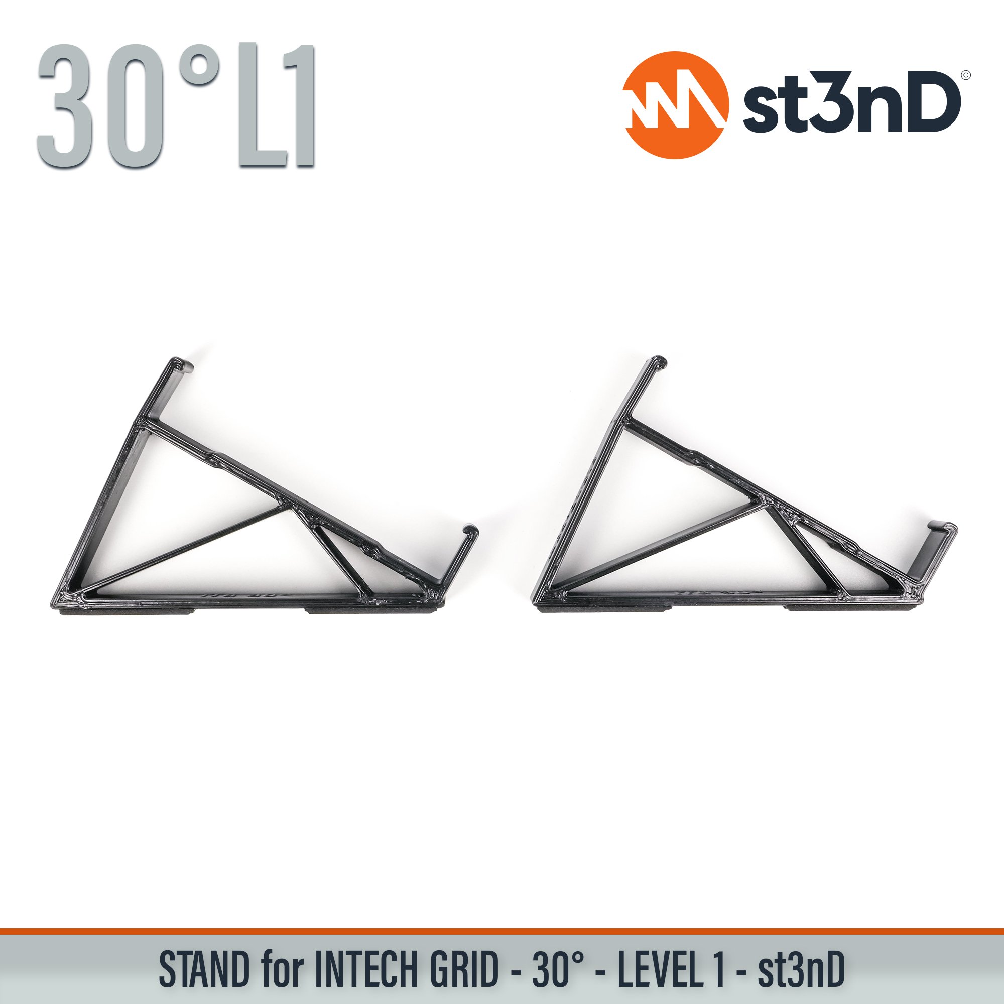 portable st3nD stable stand strong sturdy synth accessory tilted INTECH STUDIO GRID INTECH GRID MIDI CONTROLLER PBF4 EN16 TEK2 PO16 BU18 EF44 VSN1