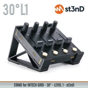 st3nD 3D printed stand for Intech Studio Grid, 30 degree, Level 1 (INTECH GRID)