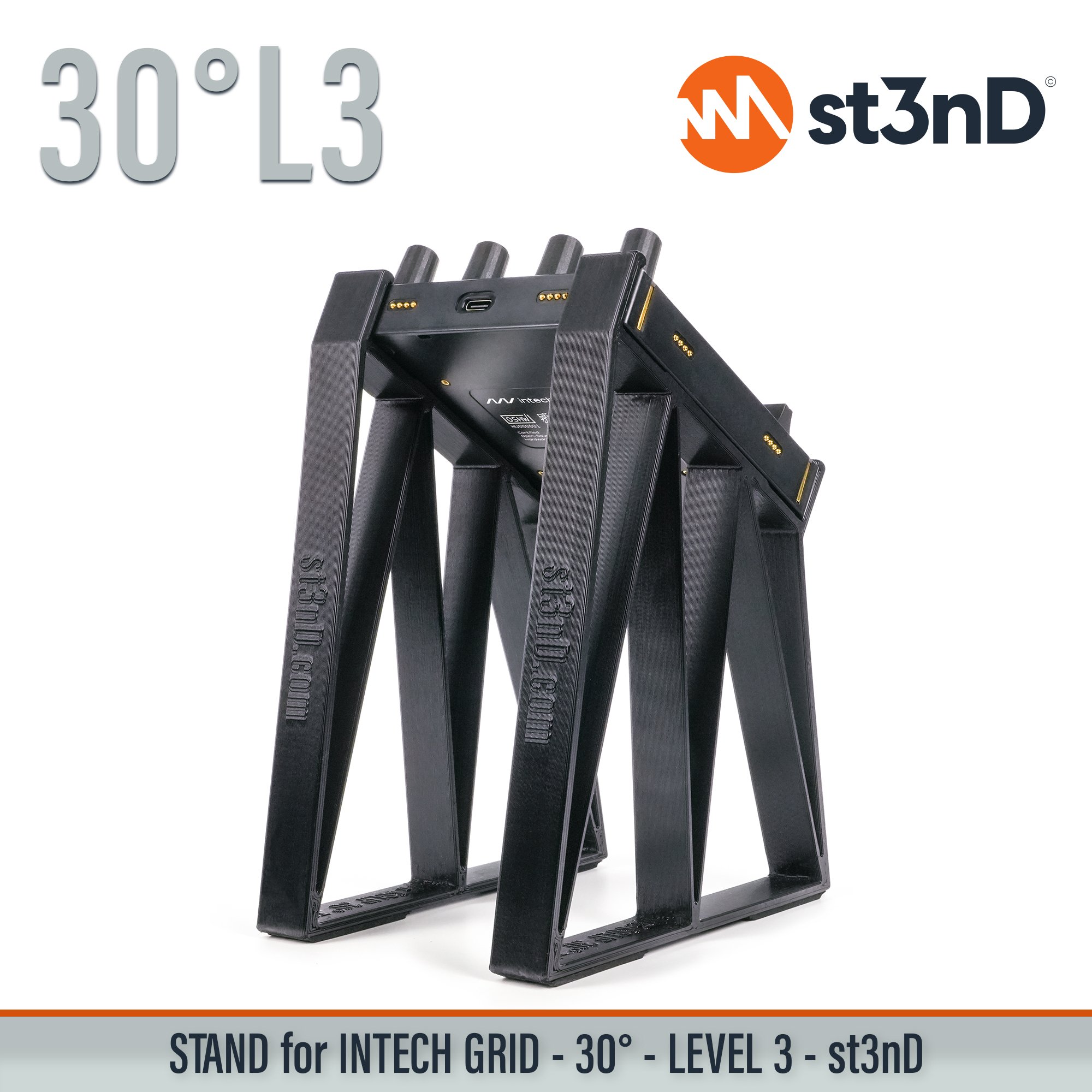 BU18 EF44 EN16 INTECH GRID INTECH STUDIO GRID midi controller PBF4 PO16 portable st3nD stable stand strong sturdy synth accessory TEK2 tilted VSN1