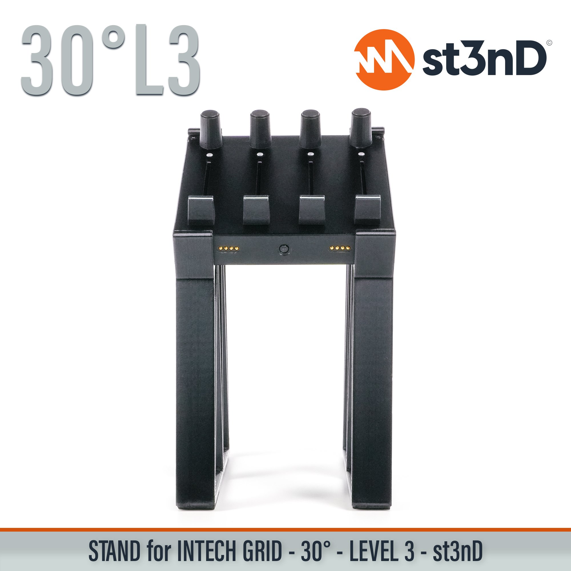 BU18 EF44 EN16 INTECH GRID INTECH STUDIO GRID midi controller PBF4 PO16 portable st3nD stable stand strong sturdy synth accessory TEK2 tilted VSN1