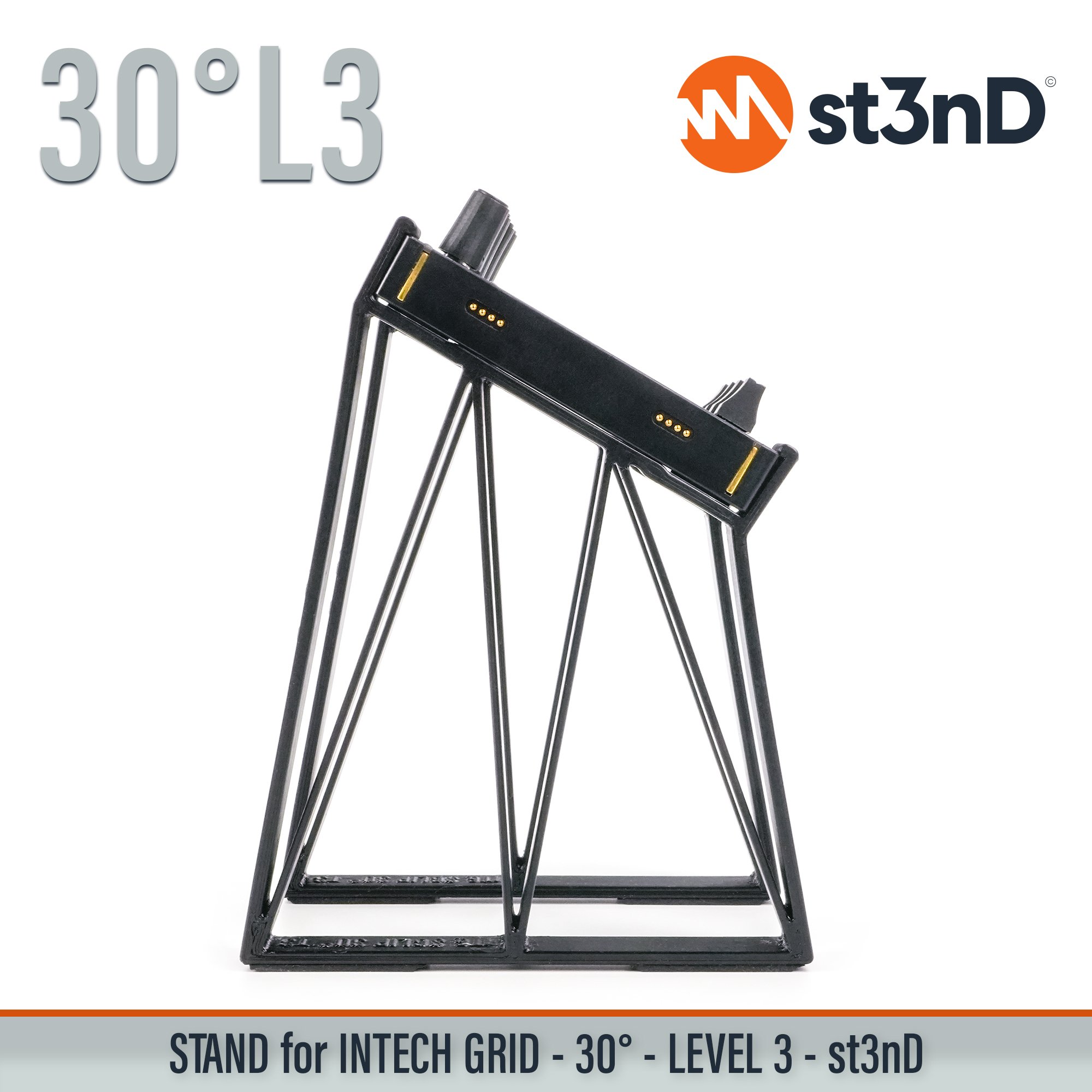 BU18 EF44 EN16 INTECH GRID INTECH STUDIO GRID midi controller PBF4 PO16 portable st3nD stable stand strong sturdy synth accessory TEK2 tilted VSN1
