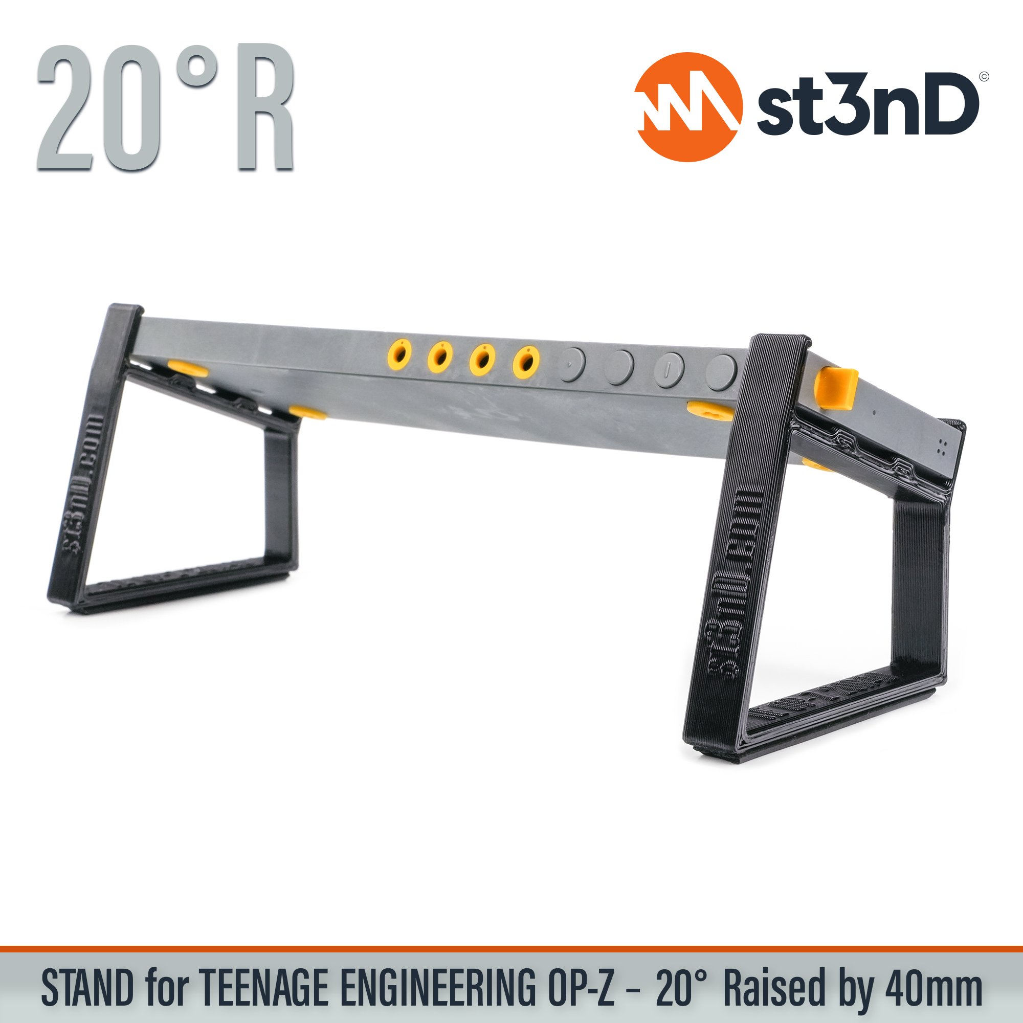portable st3nD stable stand strong sturdy Teenage Engineering tilted OP-Z TE OP-Z