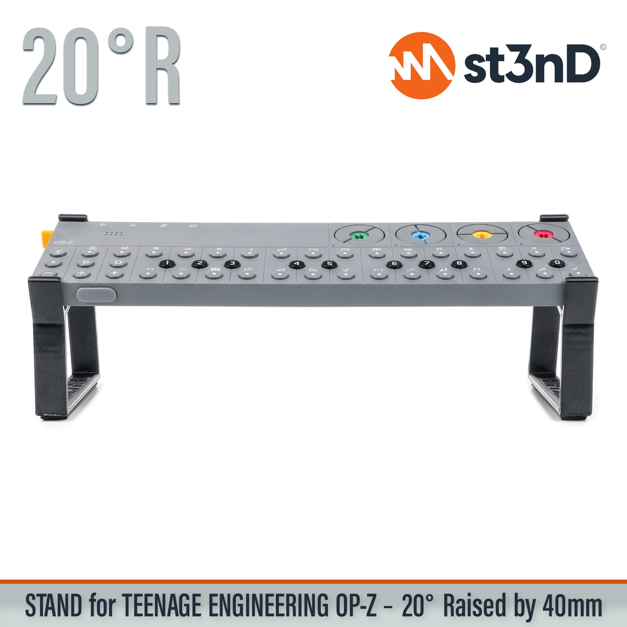 portable st3nD stable stand strong sturdy Teenage Engineering tilted OP-Z TE OP-Z