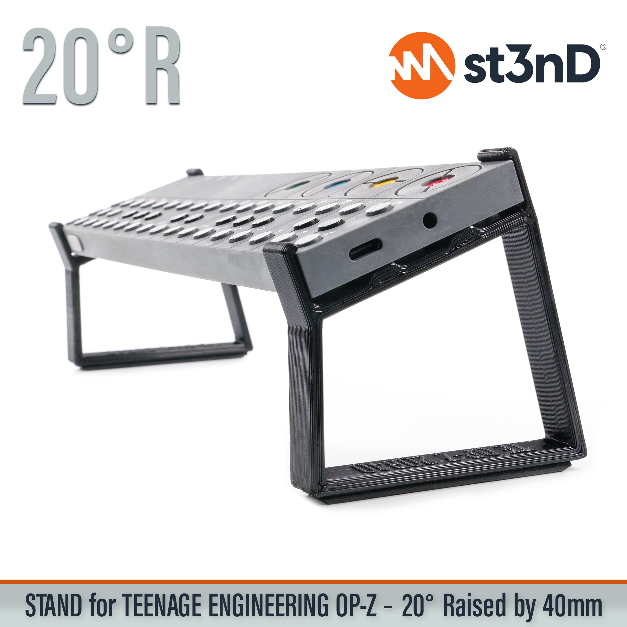 portable st3nD stable stand strong sturdy Teenage Engineering tilted OP-Z TE OP-Z