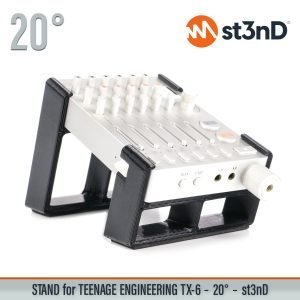 st3nD 3D printed stand for Teenage Engineering TX-6, 20 degree (TE TX-6)