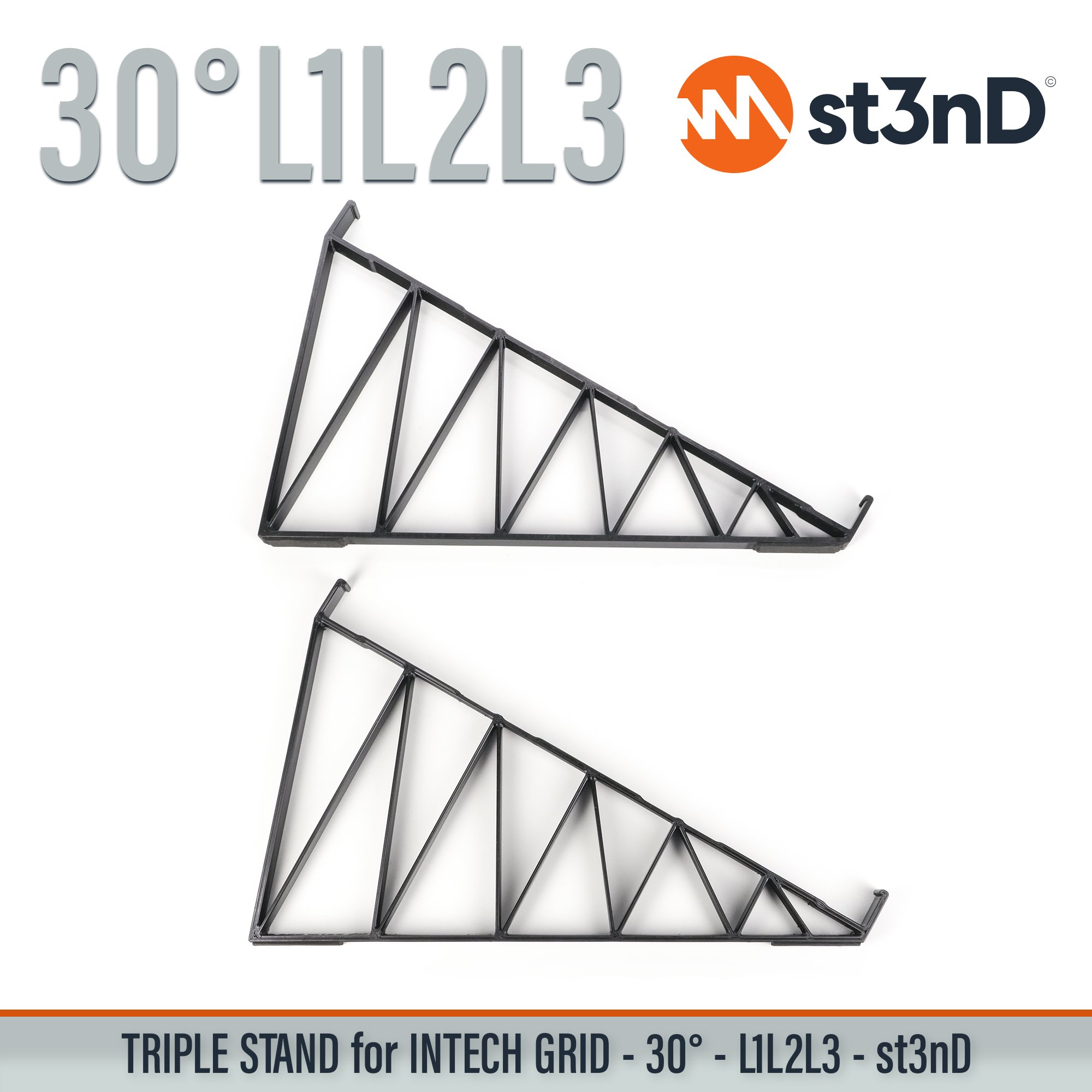 BU18 EF44 EN16 INTECH GRID INTECH STUDIO GRID midi controller PBF4 PO16 portable st3nD stable stand strong sturdy synth accessory TEK2 tilted VSN1