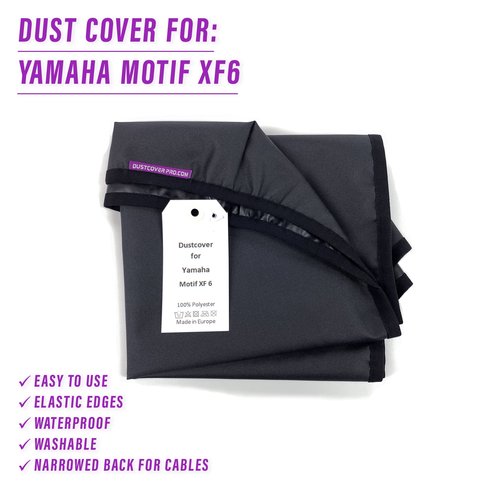 dust cover dustcover dustcoverpro elastic motif synth protection water resistant waterproof YAMAHA Motif XF6 YAMAHA Motif XF6