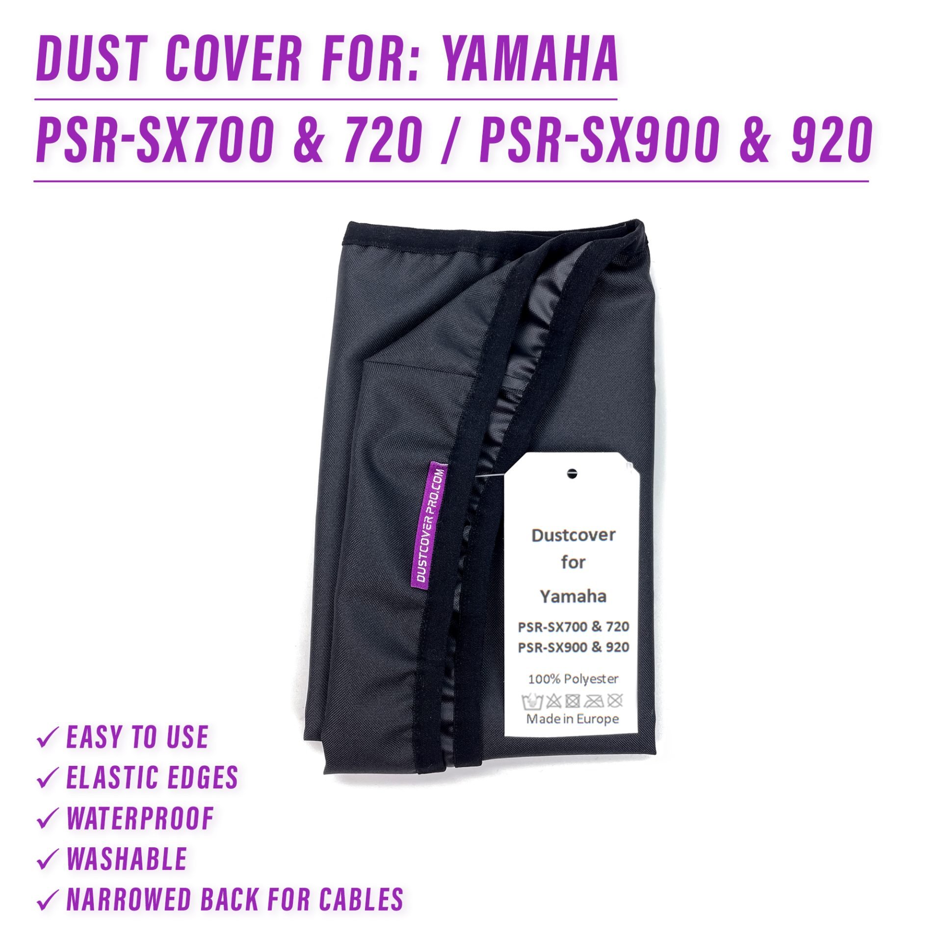 dust cover dustcover dustcoverpro elastic PSR-SX700 PSR-SX900 synth protection water resistant waterproof yamaha YAMAHA PSR-SX700 YAMAHA PSR-SX900 sx720 sx920