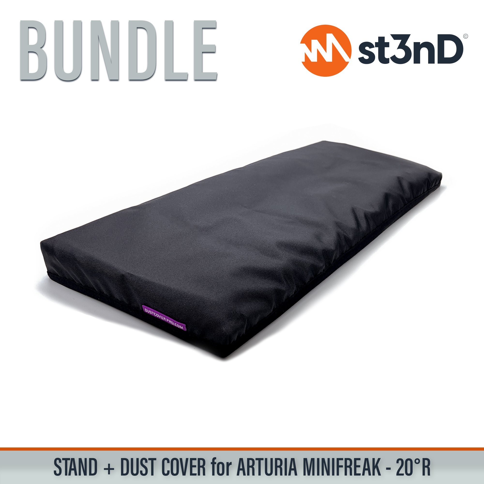 Bundle Offer daw controller dust cover Dust Cover Pro dustcoverpro portable st3nD st3nd bundle stable stand strong sturdy tilted ARTURIA MINIFREAK ARTURIA MINIFREAK synth synth accessories