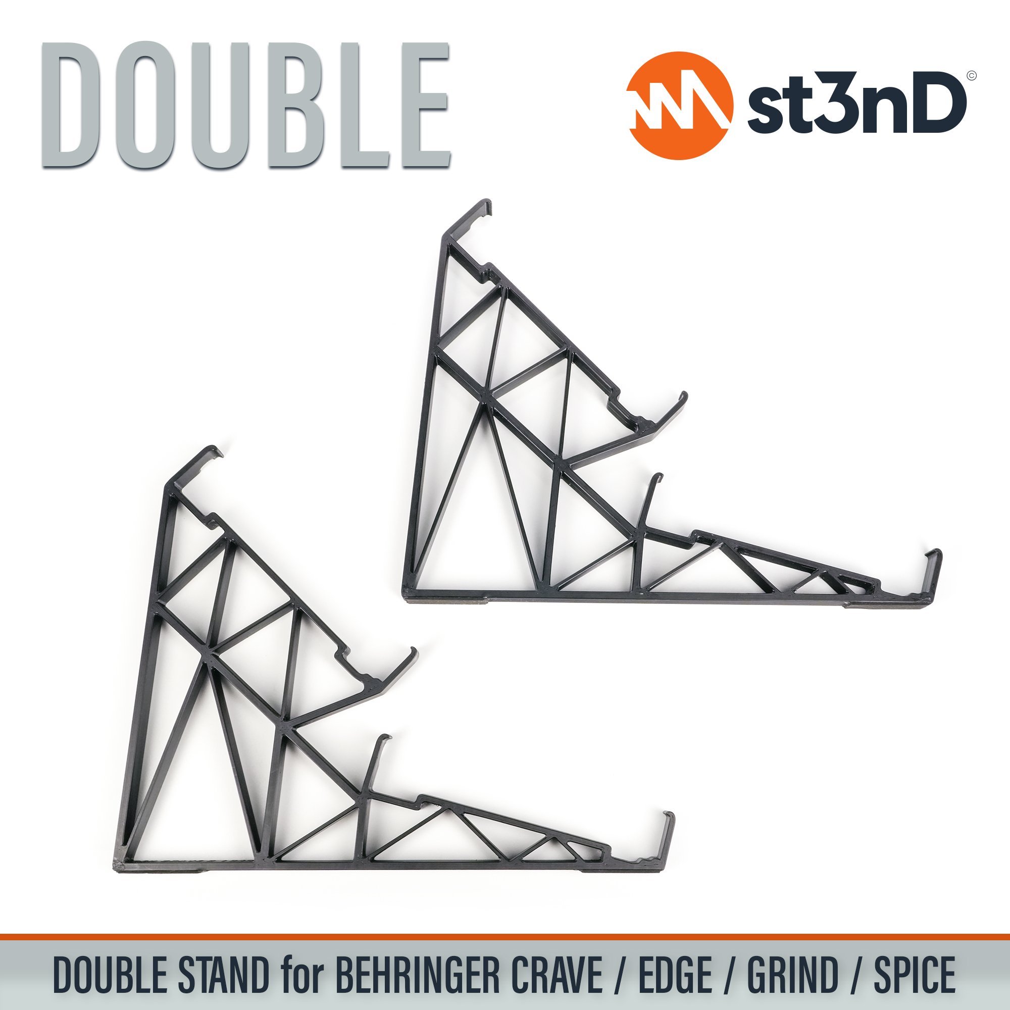 home studio instrument accessory portable st3nD stable stand strong studio hardware sturdy tilted BEHRINGER CRAVE BEHRINGER BEHRINGER GRIND BEHRINGER SPICE BEHRINGER EDGE BEHRINGER DOUBLE STAND 2 TIER BEHRINGER STAND