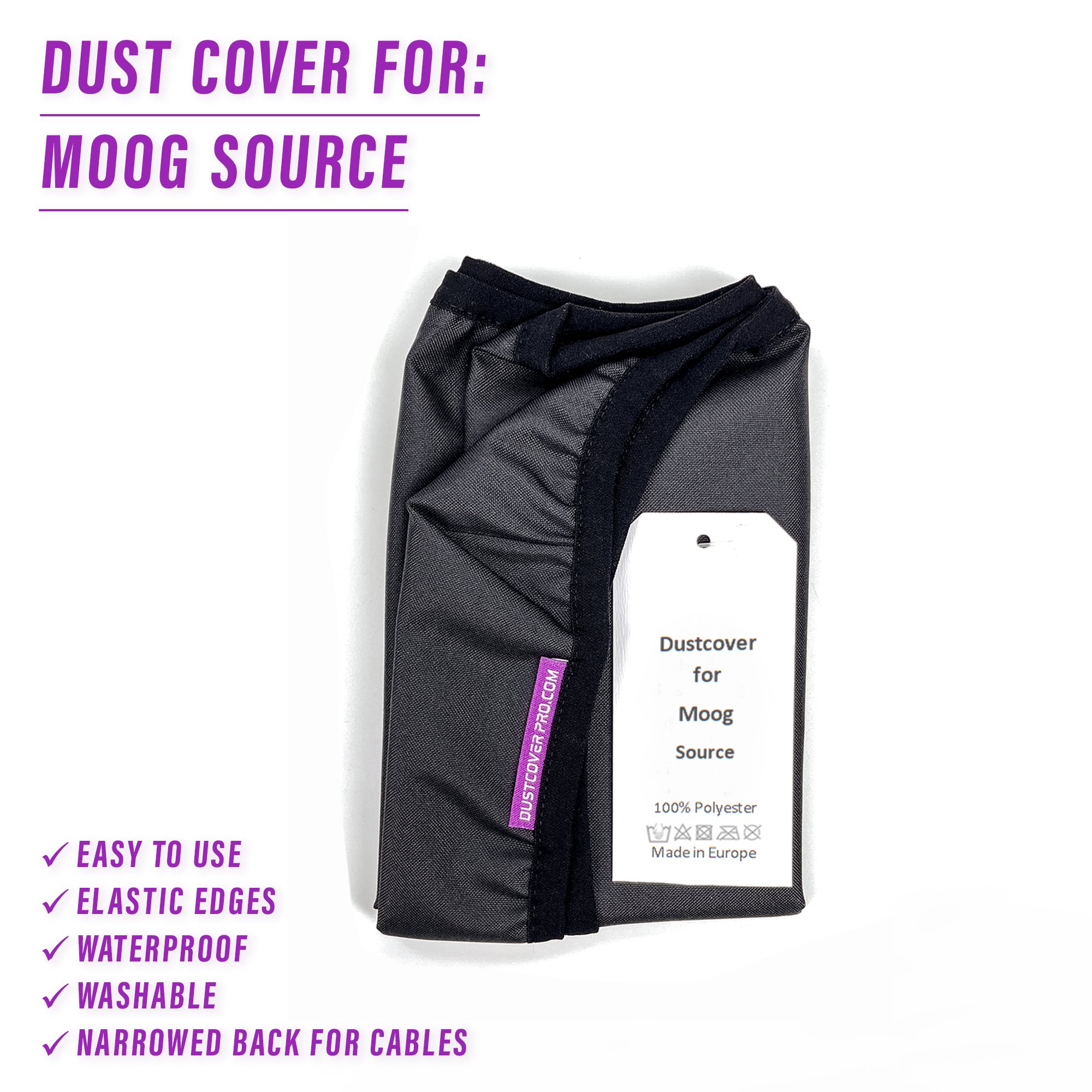 bass synth dust cover dustcover dustcoverpro elastic MOOG Moog Synth synth synth protection water resistant waterproof MOOG SOURCE vintage Moog vintage synth