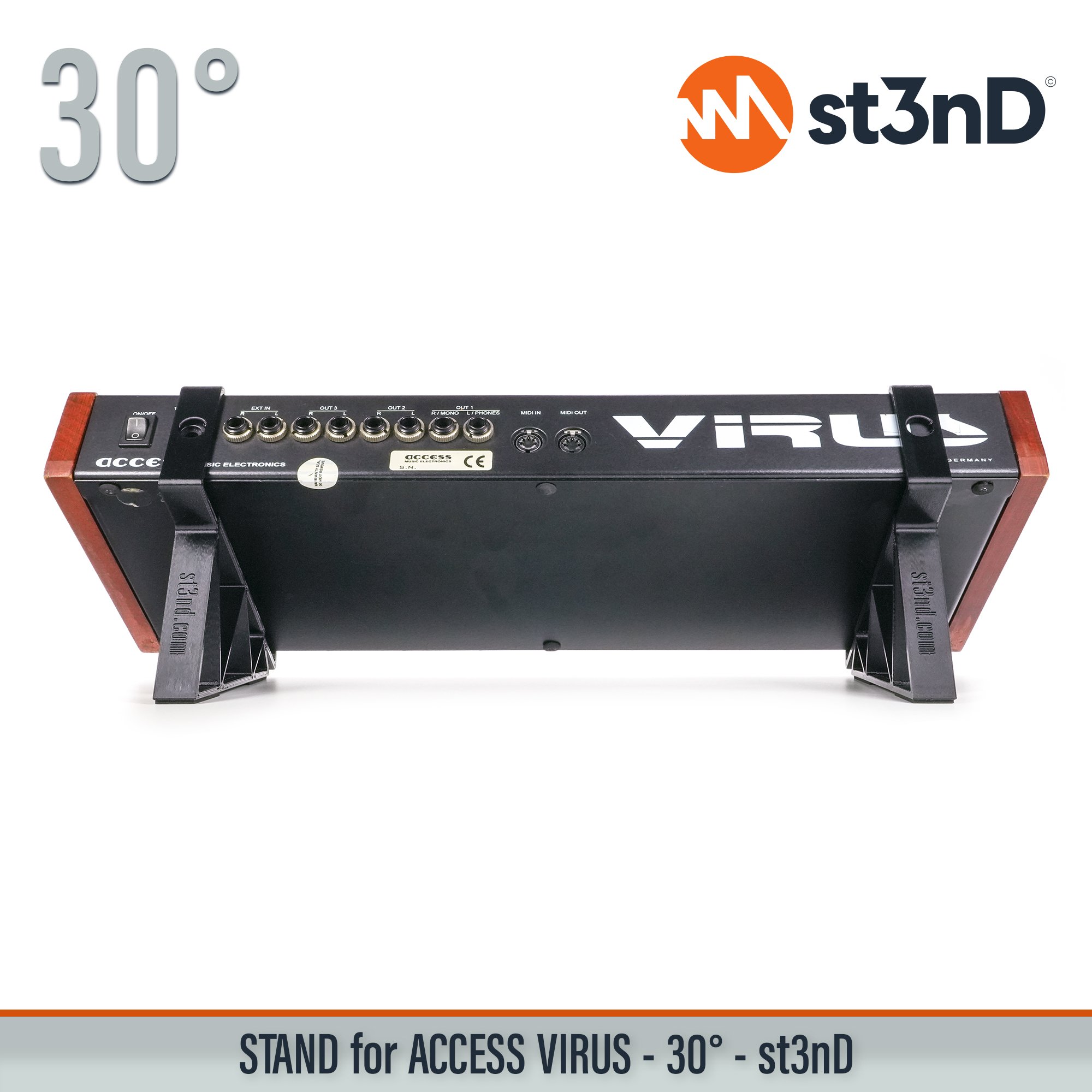 access access virus ACCESS VIRUS A portable st3nD stable stand strong sturdy synth synth accessory tilted VIRUS A synth
