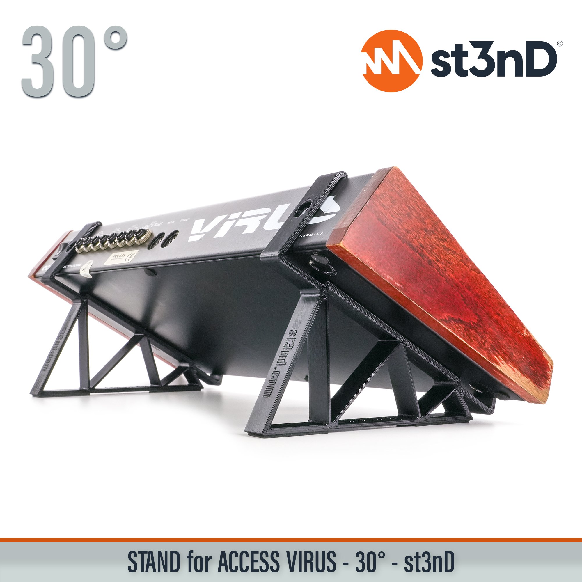 access access virus ACCESS VIRUS A portable st3nD stable stand strong sturdy synth synth accessory tilted VIRUS A synth