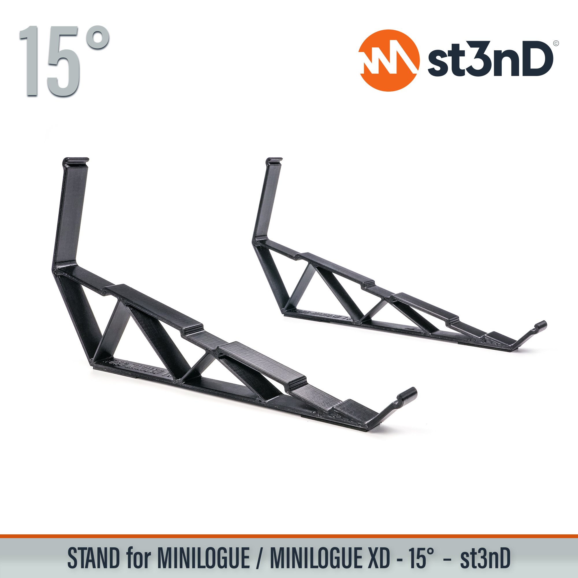 desktop stand desktop synth music production sequencer st3nD stand strong studio gear sturdy MINILOGUE XD Korg MINILOGUE XD KORG KORG Synth korg synth accessory