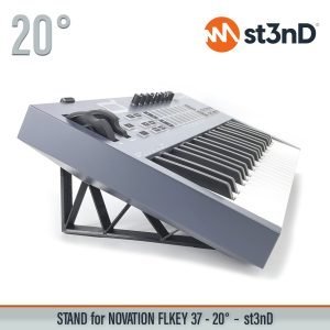 st3nD 3D printed stand for Novation Flkey 37, 20 degree (studio gear)