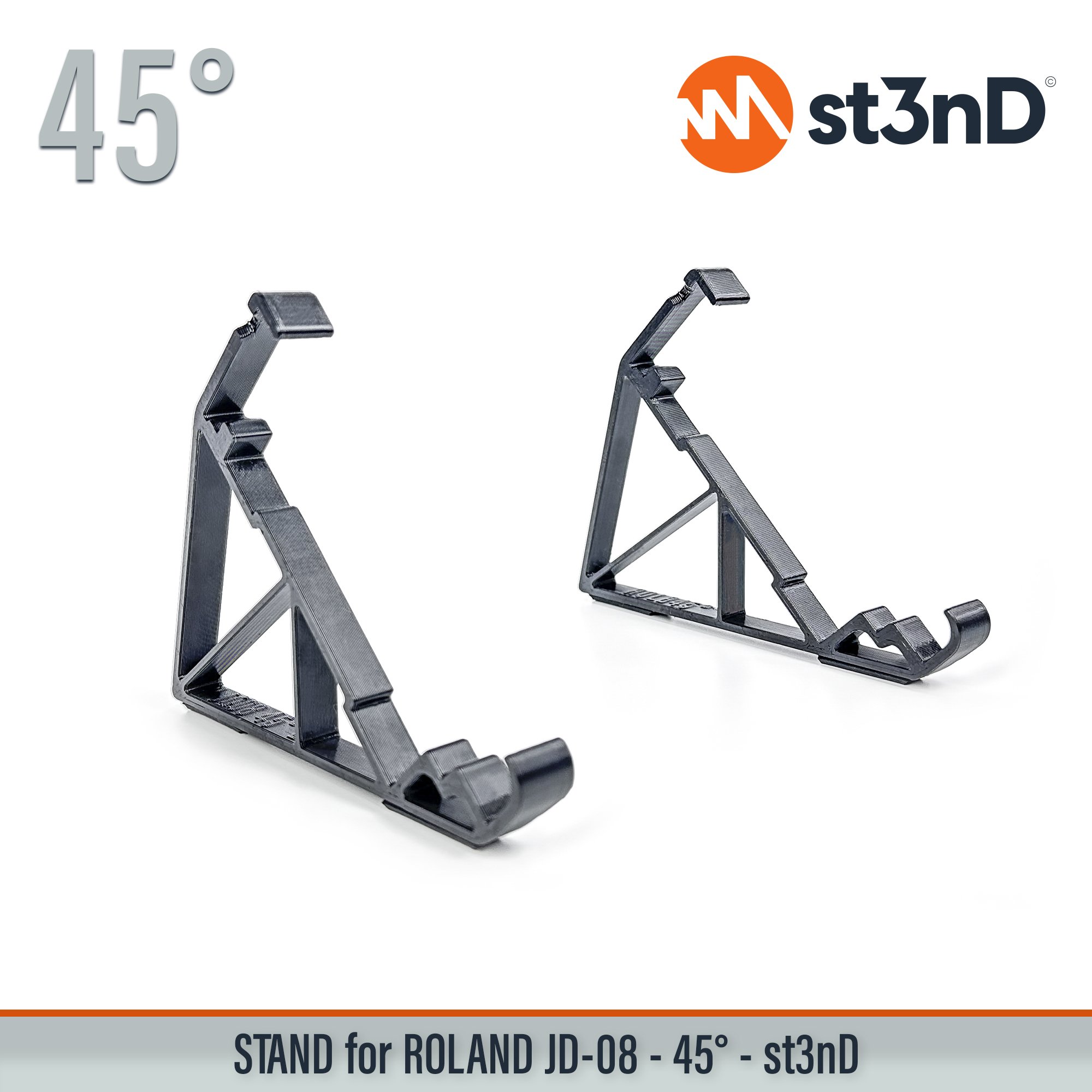 boutique series home studio portable roland roland boutique roland jd-08 jd08 st3nD stable stand strong studio equipment sturdy synth accessory tilted