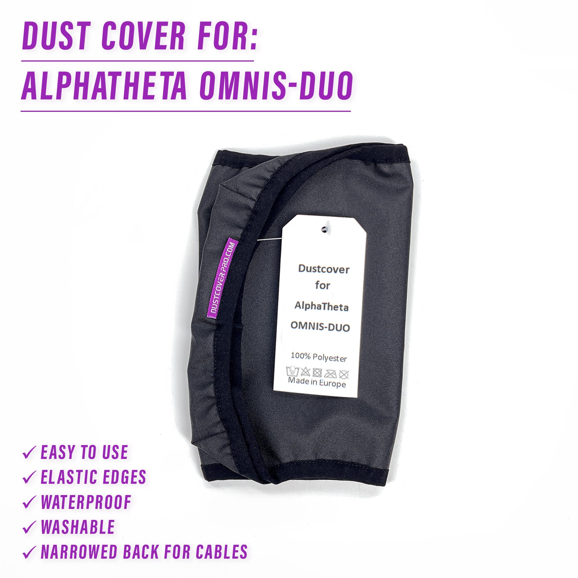 AlphaTheta alphatheta euphonia dust cover dustcover dustcoverpro elastic synth protection water resistant waterproof AlphaTheta OMNIS-DUO OMNIS-DUO DJ accessory