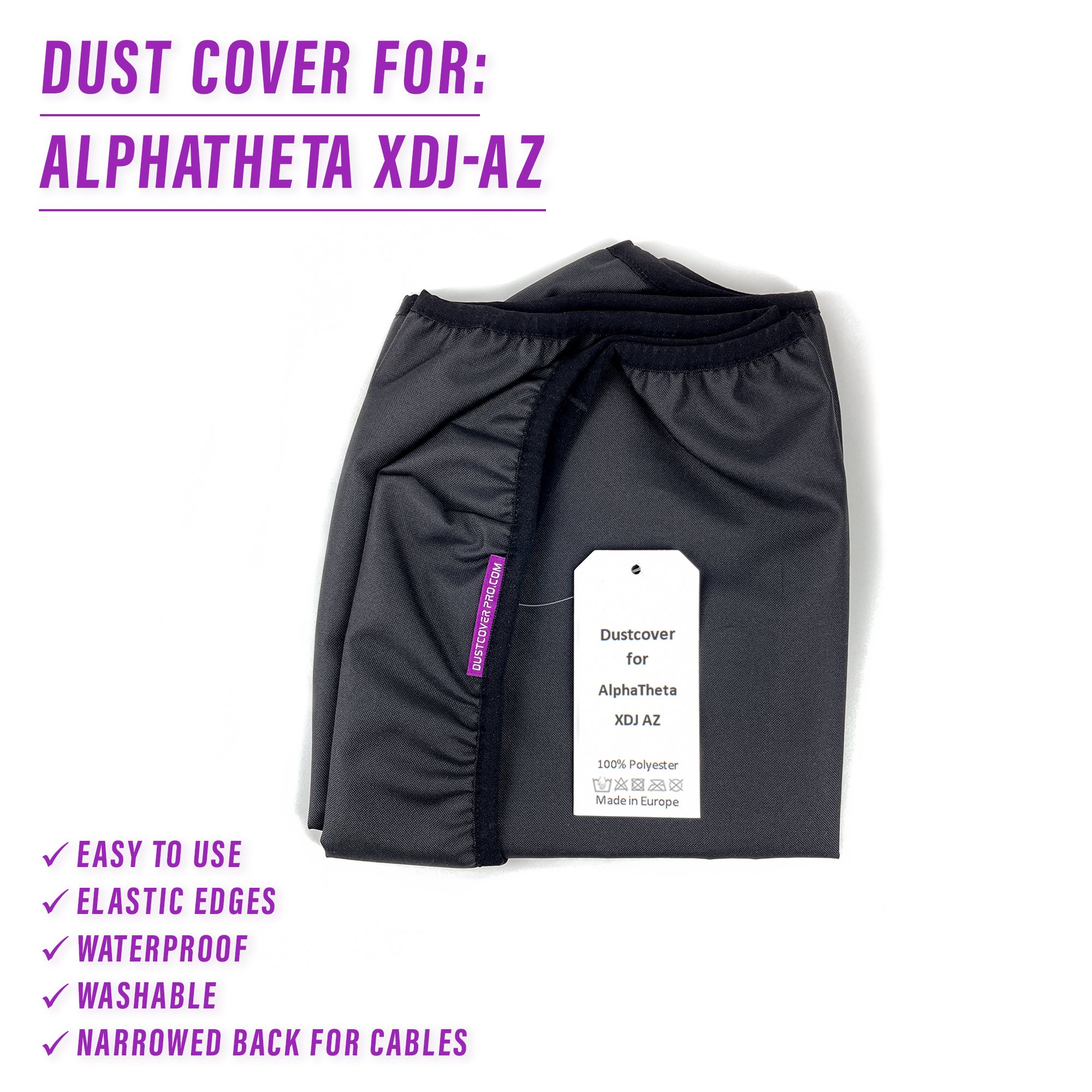 AlphaTheta dj accessory dust cover dustcover dustcoverpro elastic synth protection water resistant waterproof AlphaTheta XDJ-AZ XDJ-AZ