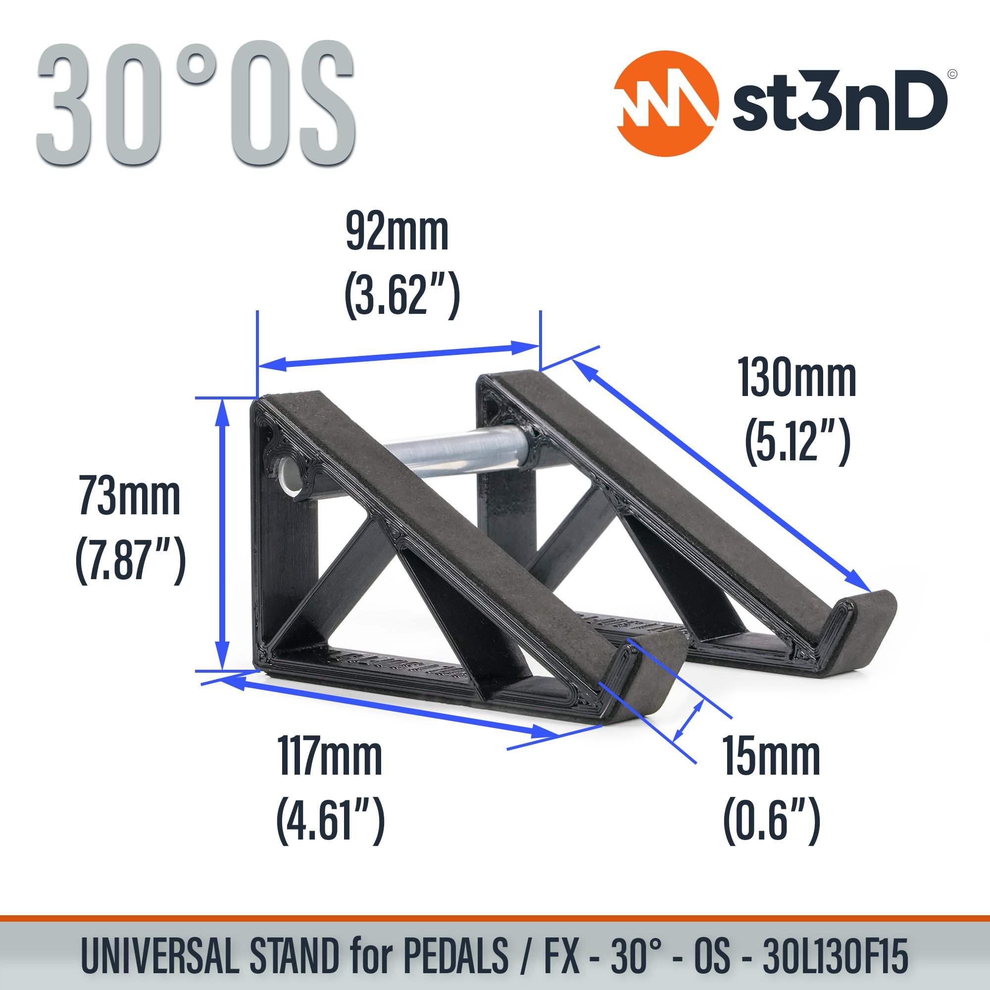 3d printed stand Eventide pedals fx fx pedal guitar pedal pedal stand st3nD stand sturdy synth synth stand Eventide H9